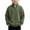Army Green, variant on Iyufng Boys Kids Waffle Texture Quarter Zip Mock Neck Sweatshirts Ribbed Cuff & Hem Relaxed Fit Daily School Long Sleeve Pullover