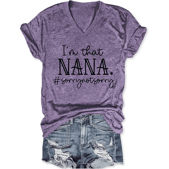 Shirts For Women Tees Tops Casual Basic Short Sleeve V Neck Relaxed Fit Fashion Clothing Purple