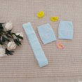 thumbnail image 5 of Unique Bargains 1 Set Breathable Headband with Wristband Sweat Headband for Sport Sky Blue, 5 of 6