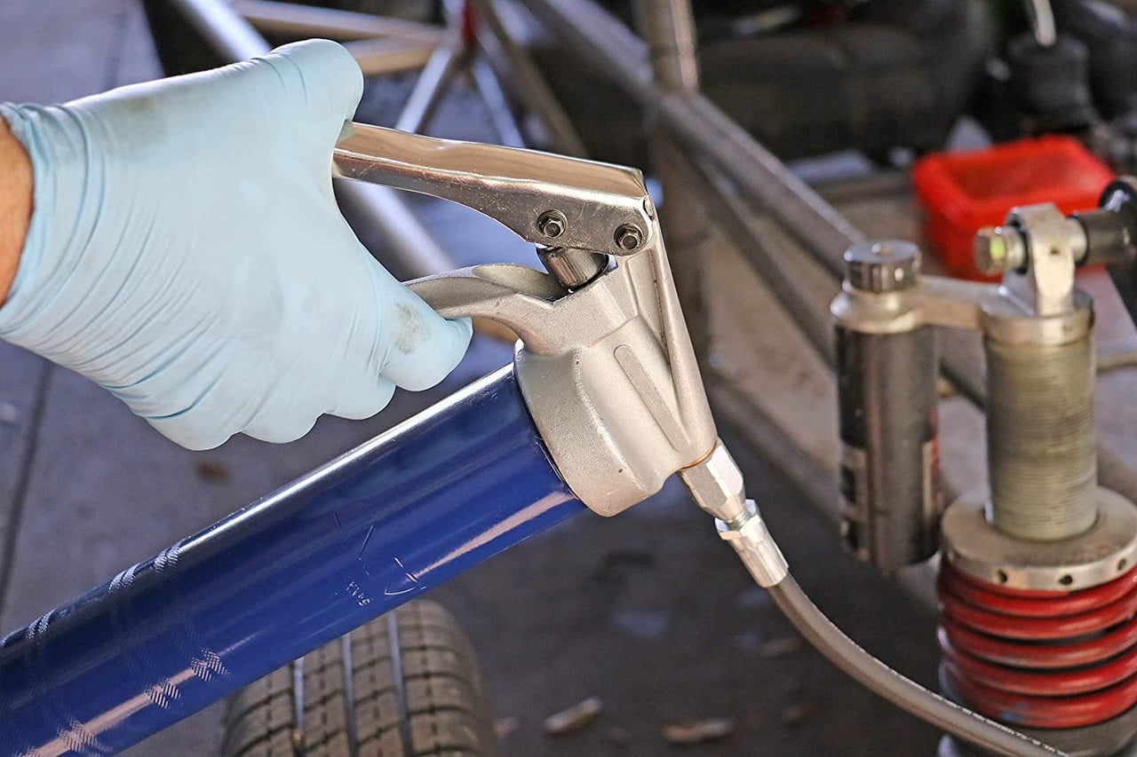 Lincoln Industrial 1134 Heavy Duty Pistol Grip Grease Gun, 7500 PSI