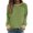 Green, variant on Long Sleeve Shirts for Women Hemlock Oversized Sweatshirts for Women Loose Fit Long Sleeve Pullover Tops Striped No Hood Crewneck Casual Comfy Blouses Sweatshirt