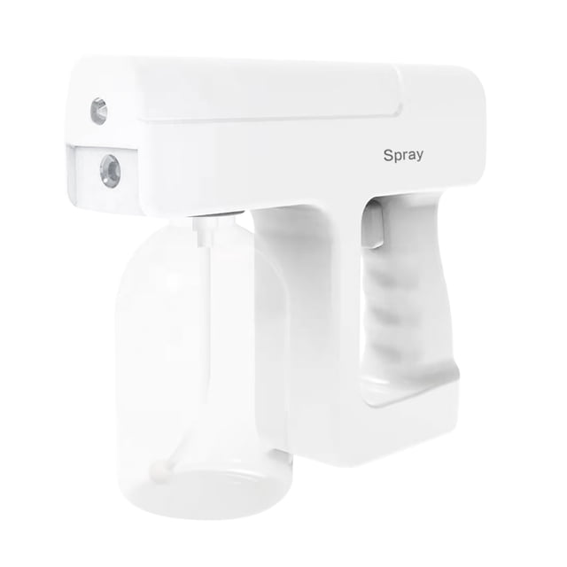 Iumwxz 300ML USB Blue Light Steam Atomizing Fogger Sprayer home tool White Plastic 50% Off Clear