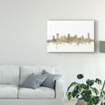 thumbnail image 3 of Trademark Fine Art 'Nashville Tennessee Skyline Sheet Music II' Canvas Art by Michael Tompsett, 3 of 4