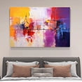 thumbnail image 4 of Abstract Art Modern Decorative Painting Oil Painting Framed Canvas Poster Bedroom Decor Sports Landscape Office Room Decor Gift,Frame-style,28×41inch (70×105cm), 4 of 8