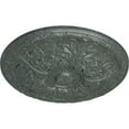 thumbnail image 3 of Ekena Millwork 15 3/4"OD x 5/8"P Granada Ceiling Medallion (Fits Canopies up to 4 1/4"), Hand-Painted Athenian Green Crackle, 3 of 6