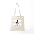 thumbnail image 5 of CafePress - Here Comes Treble .. Tote Bag - Unisex Canvas Tote Bag, Beige, 1-Piece, 5 of 6
