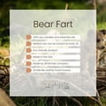 thumbnail image 2 of Natural Organic Bear Fart Soy Wax Candle, Fruity & Creamy Musk Scent, Aromatherapy & Massage Oil - Quarentine Essentials by Carla Miles, 2 of 7