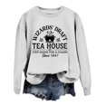 thumbnail image 4 of Venzia Women Halloween Crewneck Sweatshirt, Black Long Sleeve Pullover Top, Casual Fall Graphic Sweatshirt, 4 of 4