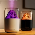 thumbnail image 4 of Boreal Craft Work from Home Necessities Flame Cool Mist Humidifier 300ml Air Aroma Diffuser Humidifier Flame Noiseless Oil Diffuser For Home Yoga Running Sound ≤ 25dB, 4 of 6