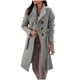 thumbnail image 2 of Puntoco Abrigo de lana para mujer y solapa de invierno, gabardina, abrigo largo, prendas de vestir Puntoco  Puntoco-1, 2 of 7