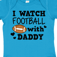 thumbnail image 4 of Inktastic I Watch Football with My Daddy Boys or Girls Baby Bodysuit, 4 of 5