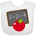 thumbnail image 3 of Inktastic Chalkboard and Apple School Boys or Girls Baby Bib, 3 of 4