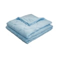thumbnail image 2 of IMossad Cooling Blankets Blue Cotton/Spandex Cooling Quilt, 60 in x 80 in, 2 of 7