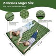 Self Inflating Camping Mat Sleeping Mat Portable Air Mattress Single