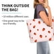thumbnail image 2 of Fotbe Strawberry Bolsa Tote Estética de Lona con Estampado para Mujer - Bolsa Reutilizable de Hombro Casual para Vacaciones, Compras, Trabajo y Gimnasio, 2 of 8