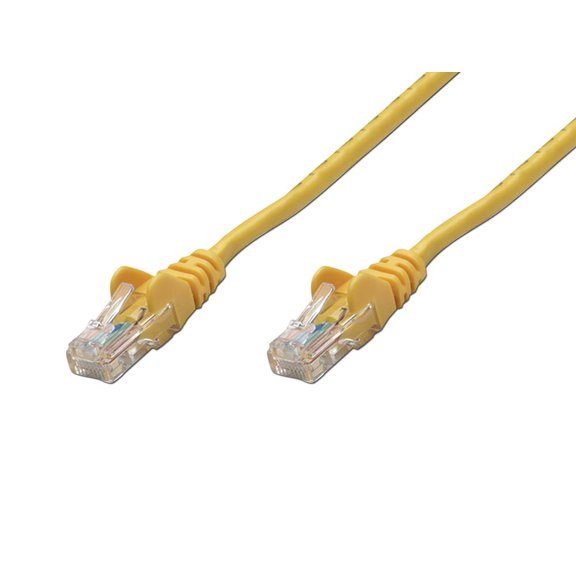 Cable de Red Intellinet Cat5 UTP, 1.0m. Color Amarillo. Intellinet Network Solutions 318969