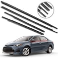 thumbnail image 2 of labwork Window Weatherstrip Moulding Trim Seal Belt 4PCS For 2007-16 Toyota Yaris Sedan, 2 of 5