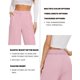 thumbnail image 3 of Pantalones anchos FUNYYZO pantalones de negocios de cintura alta para mujer, 3 of 7