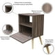 thumbnail image 2 of Buro Hogare Monaco Mesa De Noche Parota, 2 of 8