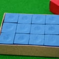 thumbnail image 6 of JZROCKER 12Pcs Square Billiard Cue Chalk Pool Cue Stick Chalk Billiards Snookers Cue Chalk Snookers Accessory Easy to Use, 6 of 9