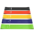 thumbnail image 5 of GMZW Resistance Bands for Working Out, Yoga Starter Set of Stretch Bands for Booty Legs, Pilates Flexbands.   Set of 5, 5 of 7