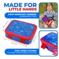thumbnail image 3 of Lonchera Bento Kinsho para niños pequeños con 5 secciones, color azul, 3 of 7