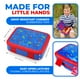 thumbnail image 3 of Lonchera Bento Kinsho para niños pequeños con 5 secciones, color azul, 3 of 7
