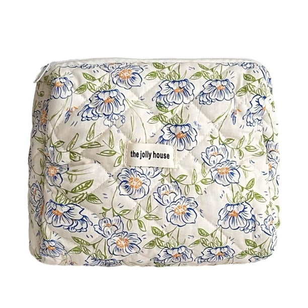 Bolsa de maquillaje, organizador de cosméticos de viaje para mujer, estuche de almacenamiento de viaje multiusos 23cmx7cmx20cm