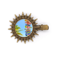 thumbnail image 1 of Guidepost White Clouds Sky Hairpin Sun Headwear Retro Metal Clips Pin, 1 of 3
