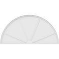 thumbnail image 3 of Ekena Millwork 84"W x 42"H x 2"P Half Round 4 Spoke Architectural Grade PVC Pediment, 3 of 7