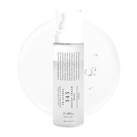 Dr.Althea 345 Relief Cream Mist | Hydrating Facial Mist with Rice Extract | Soothing Care for Sensitive Skin