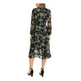 thumbnail image 2 of Q & A Womens Pritned Midi Wrap Dress, 2 of 2
