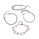 thumbnail image 2 of Pulseras para mujer, regalos para mujer, cadena de aleación gruesa exagerada, pulsera de oro de moda, conjunto de cuatro piezas, pulsera para mujer, 2 of 5