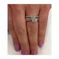 thumbnail image 3 of Women's 3/4ct Round Genuine Diamond Engagement Bridal Ring Set Solid 14K, 3 of 3