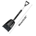 thumbnail image 3 of Car Snow Shovel, Snow Shovel For Car 2025 New Upgrade Large-Capacity Lightweight Aluminum Portable Snow Removal Tool, Parent-Child Playing Snow Shovel, Shovel For Car Driveway, Garden, Camping, 3 of 7