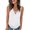 White, variant on Comdrip Cute Shirts for Women Womens Tank Tops Criss Cross Sleeveless Shirts Casual Tank Tops Basic Blouse Summer Tank Tops for Women Black L