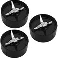 thumbnail image 1 of Jinsinto 3 pcs Replacement Blade for 250W Magic Bullet Blender Juicer, Magic Bullet Blade Spare Parts, Magic Bullet Mixer Accessories, 1 of 5