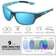 thumbnail image 2 of Gafas de sol deportivas polarizadas KUGUAOK para hombres, conducción, ciclismo, pesca, gafas de sol, 100% gafas de protección UV MFZFUKR WMZL-1648-2, 2 of 5