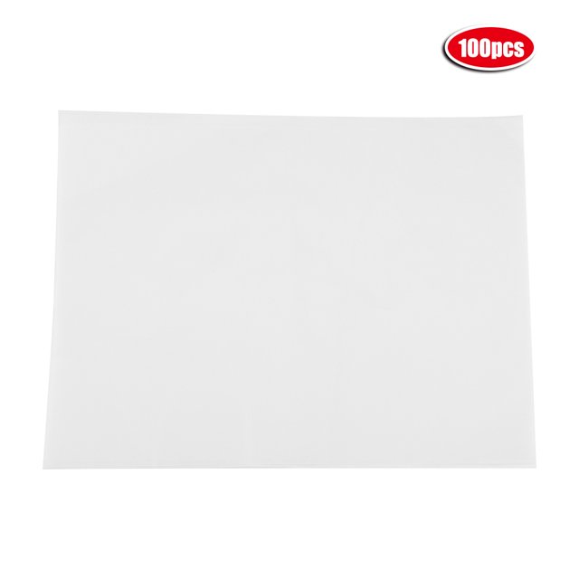 Revestimientos de papel de alta temperatura de calidad alimentaria, 100 Uds., papel para sartenes, hornear carne de pollo