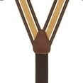 thumbnail image 3 of SuspenderStore Dressy Striped Grosgrain Suspenders- 1.38-Inch Wide - Button - 9 Colors & 2 Sizes, 3 of 4
