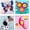 QDK01, variant on Diamond Art Painting Kits for Kids 9-12 Girls Boys, 5D DIY Big Gem Full Drills Diamond Dots for Children Ages 6-8-9-12, Crystal Rhinestone Paint Gem Arts and Crafts Set for Decor(6x6inch 4 pcs)