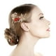 thumbnail image 4 of 1 par de pinzas para el cabello de novia con forma de mariposas y flores, accesorios para el cabello, joyería para el cabello de mujer, 4 of 8