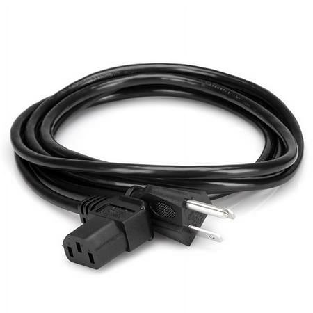 UPC: 0728736037472 | Hosa PWC141R Power Cord Iec C13 – Nema 5-15p Ra