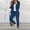 A4 Dark Blue, variant on GILIGEGE Two Piece Sets for Women,Elastic High Waist Straight Leg Pants,Long Sleeve Blazer Sets,Going Out Dressy Casual Formal Outfits,Tapered Pant Suits,Business Professional Outfits,Work Sets Beige