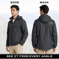 thumbnail image 2 of Arctix Men's Storm Rain Jacket, Charcoal, Large, 2 of 7