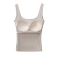 thumbnail image 4 of Posijego Women's Ribbed Tank Tops Running Workout Camisole Tops Built in Bra Athletic Yoga Tanks Shirt, 4 of 5