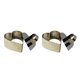 thumbnail image 3 of Toystoory Anillo de espuma circular de acero inoxidable retráctil, juego de herramientas para hornear pasteles, forma de tamaño ajustable, en forma de corazon 2piezas, 3 of 6