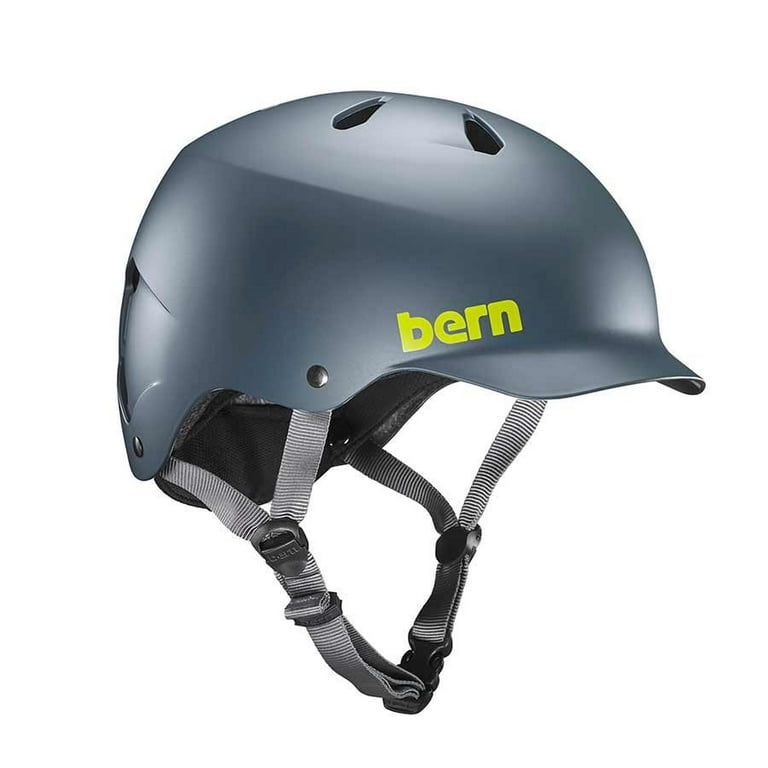 bern men's watts eps bike helmet Carbon Fiber Winter Standard / S / Translucent Black Hatstyle With a hybrid shell thats 20% lighter than the original Cycling Helmet Bern Men's Watts