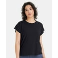 thumbnail image 5 of Alternative B06712504 Women Earthleisure Modal Triblend Muscle T-Shirt, Black - Medium, 5 of 5