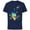 Navy, variant on Disney and Pixar’s Inside Out 2 Happy Emotions I Feel Joy- Short Sleeve Cotton T-Shirt for Adults - Customized-Black
